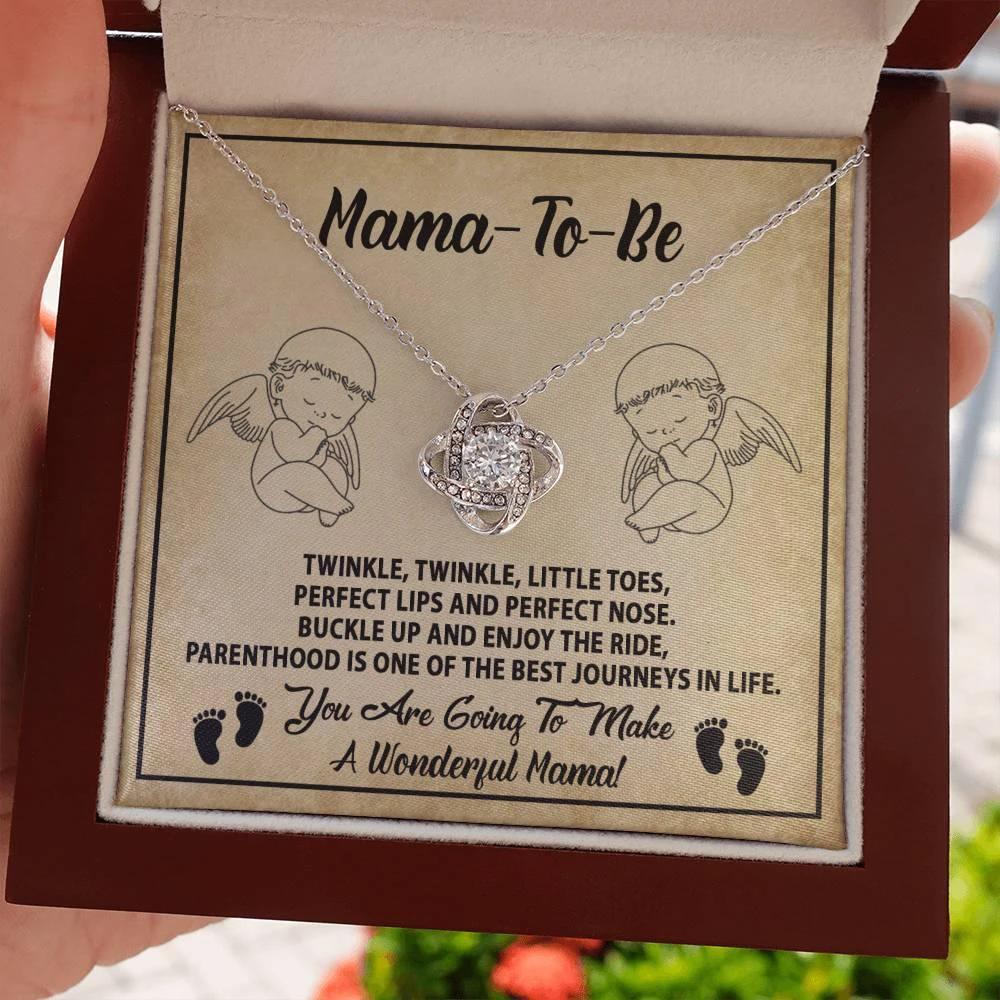 Mama To Be-Enjoy The Ride - Love Knot Necklace