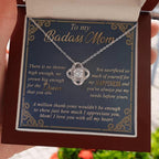 Gift for Mom You are a Queen - Love Knot Necklace
