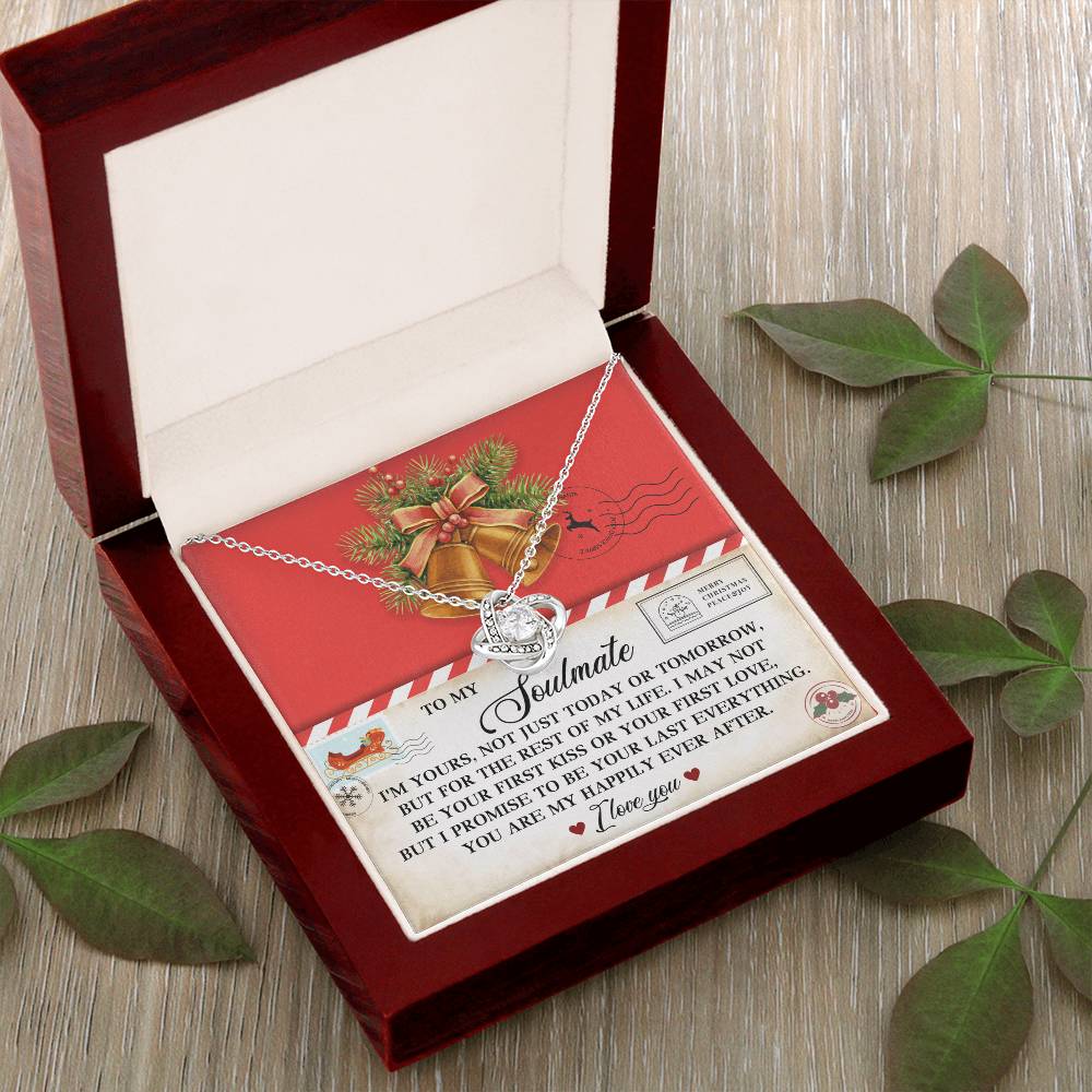 Gift for Soulmate - Happily Ever After - Love Knot Pendant Necklace - Mallard Moon Gift Shop