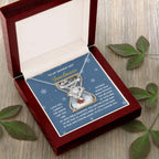 Gift for Soulmate - Feels Complete - Love Knot Pendant Necklace