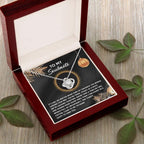 Gift for Soulmate - I Can Count - Love Knot Pendant Necklace