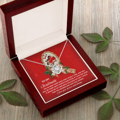 Gift for Soulmate - Once Upon - Love Knot Pendant Necklace - Mallard Moon Gift Shop