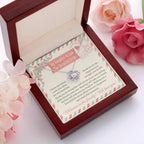 Daughter-In-Law Wedding Day Gift Welcome to the Family Love Knot Pendant Necklace