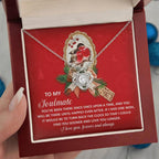 Gift for Soulmate - Once Upon - Love Knot Pendant Necklace