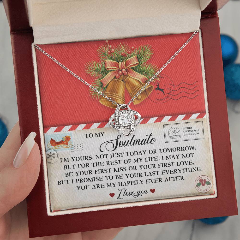 Gift for Soulmate - Happily Ever After - Love Knot Pendant Necklace - Mallard Moon Gift Shop