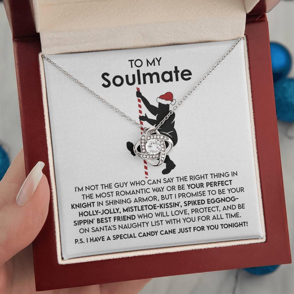 Gift for Soulmate - For All Time - Love Knot Pendant Necklace - Mallard Moon Gift Shop