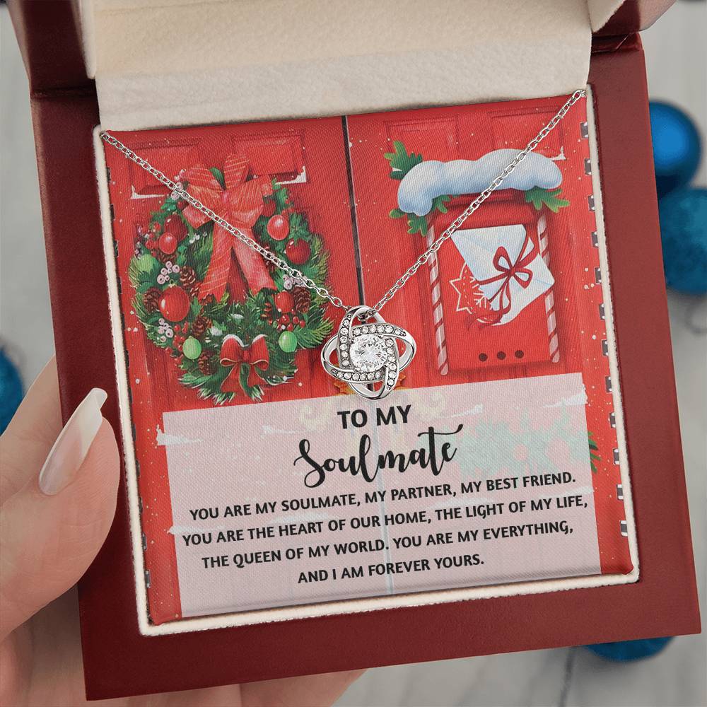 Gift for Soulmate - Our Home - Love Knot Pendant Necklace - Mallard Moon Gift Shop