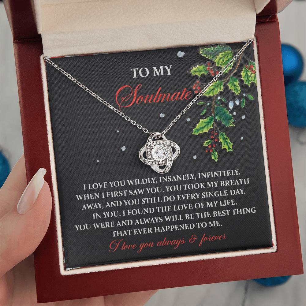 Gift for Soulmate - You Still Do - Love Knot Pendant Necklace - Mallard Moon Gift Shop