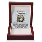 Gift for Soulmate - One Moment - Love Knot Pendant Necklace
