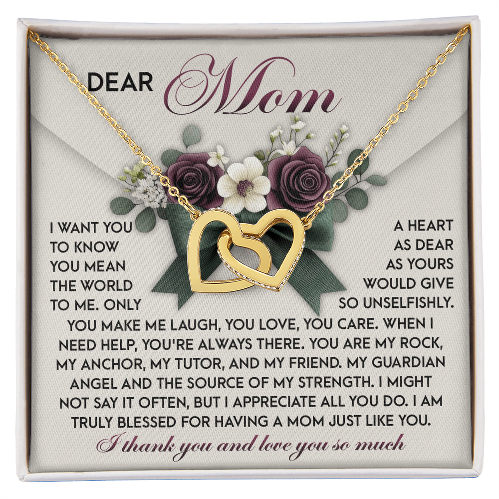 Dear Mom – You Are My Rock, My Guardian Angel, and My Friend – Heartfelt Gift of Gratitude - Mallard Moon Gift Shop