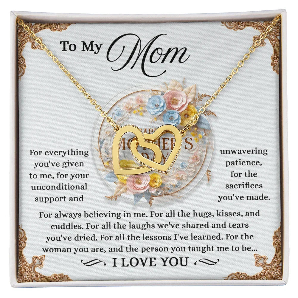 To My Mom - You've Always Believed in Me – Heartfelt Necklace Gift for Mother