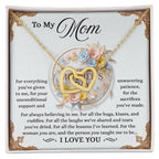 To My Mom - You've Always Believed in Me – Heartfelt Necklace Gift for Mother