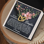 To My Wonderful Daughter – I Loved You Since I First Held You – Heartfelt Gift from Mom with Message Card