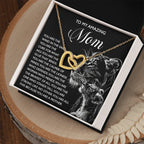 To My Amazing Mom – You Are the Wind in the Sails – Bold and Beautiful Tribute Mother's Day Birthday Necklace Gift
