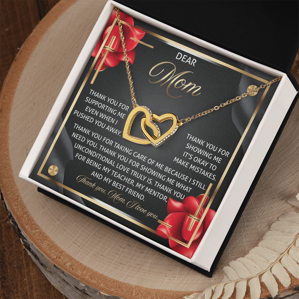 Mom - You Are My Teacher, My Mentor, and My Best Friend – Sentimental Jewelry Gift for Mom - Mallard Moon Gift Shop