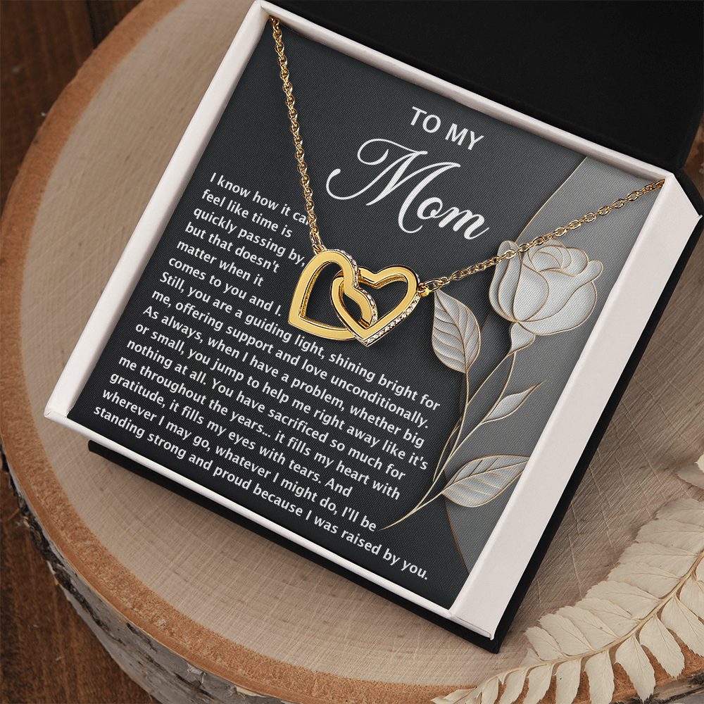 To My Mom – You Are a Guiding Light – Heartfelt Jewelry Gift with Deep Message of Gratitude - Mallard Moon Gift Shop