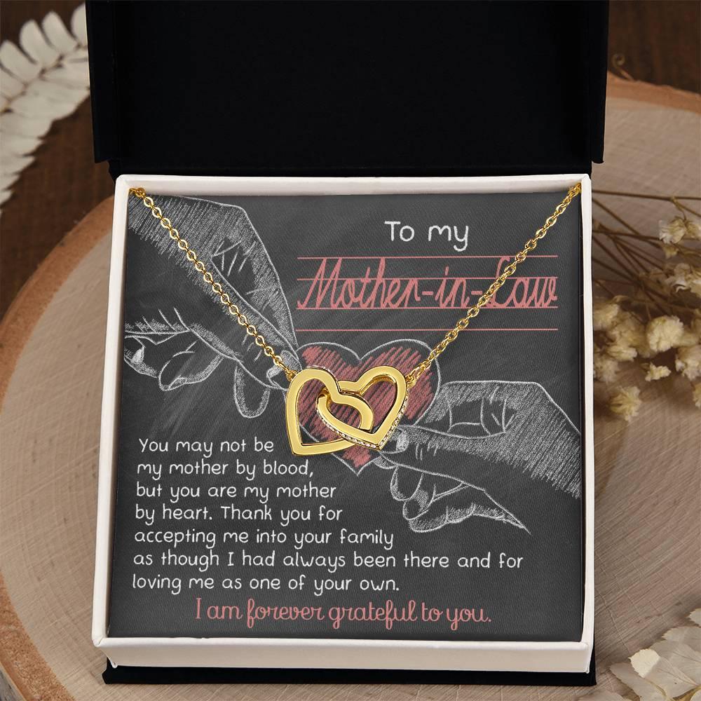 To My Mother-in-Law You are my Mother by Heart Pendant Necklace - Mallard Moon Gift Shop