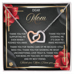 Mom - You Are My Teacher, My Mentor, and My Best Friend – Sentimental Jewelry Gift for Mom