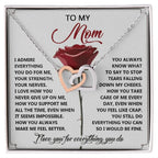 To My Mom - Everything You Do - Honest and Heartfelt Necklace Gift of Gratitude