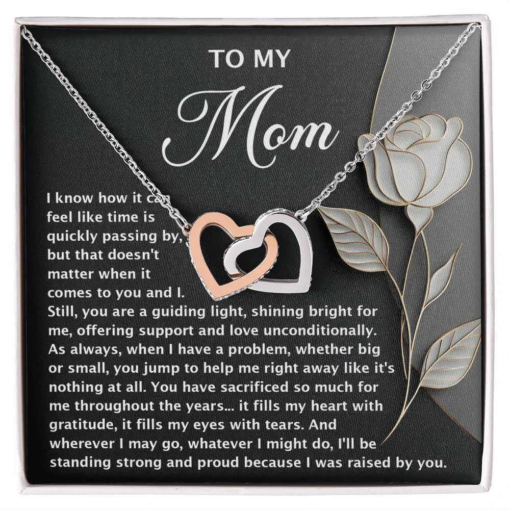 To My Mom – You Are a Guiding Light – Heartfelt Jewelry Gift with Deep Message of Gratitude