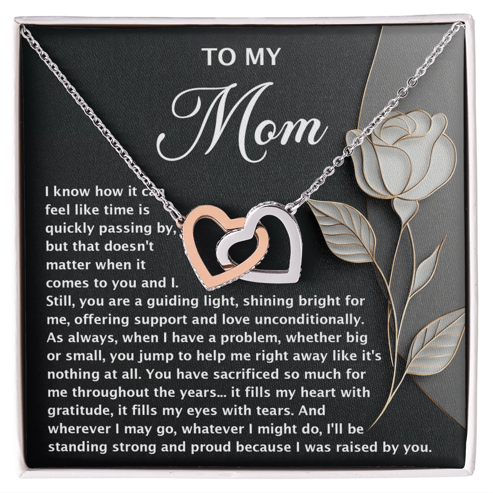 To My Mom – You Are a Guiding Light – Heartfelt Jewelry Gift with Deep Message of Gratitude - Mallard Moon Gift Shop