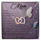 To My Mom – You Are My Rock, My Anchor, and My Shining North Star – Necklace Gift of Love and Gratitude