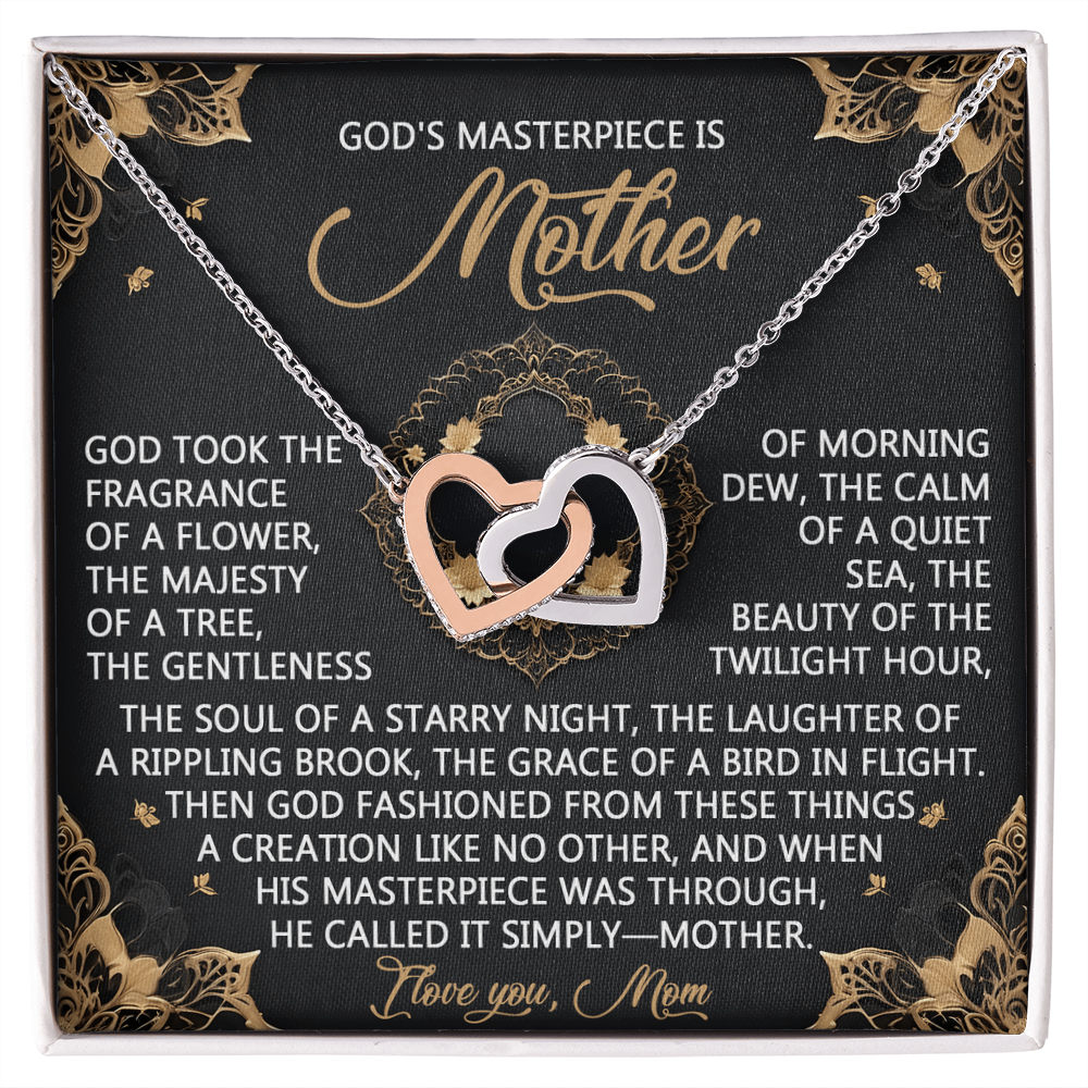 Mother - God's Masterpiece - Faith-Inspired Gift Celebrating the Beauty and Grace of Motherhood - Mallard Moon Gift Shop