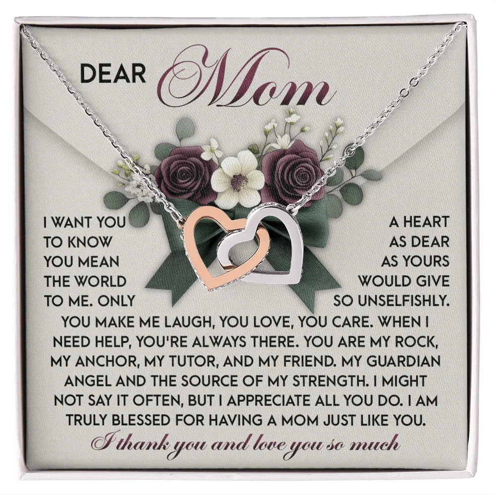 Dear Mom – You Are My Rock, My Guardian Angel, and My Friend – Heartfelt Gift of Gratitude