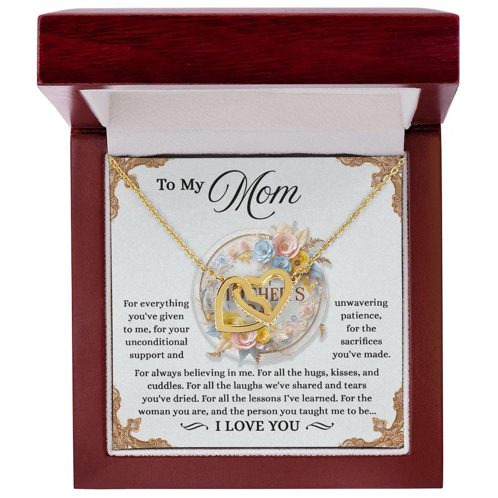 To My Mom - You've Always Believed in Me – Heartfelt Necklace Gift for Mother