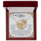 To My Mom - You've Always Believed in Me – Heartfelt Necklace Gift for Mother