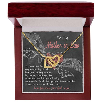 To My Mother-in-Law You are my Mother by Heart Pendant Necklace - Mallard Moon Gift Shop