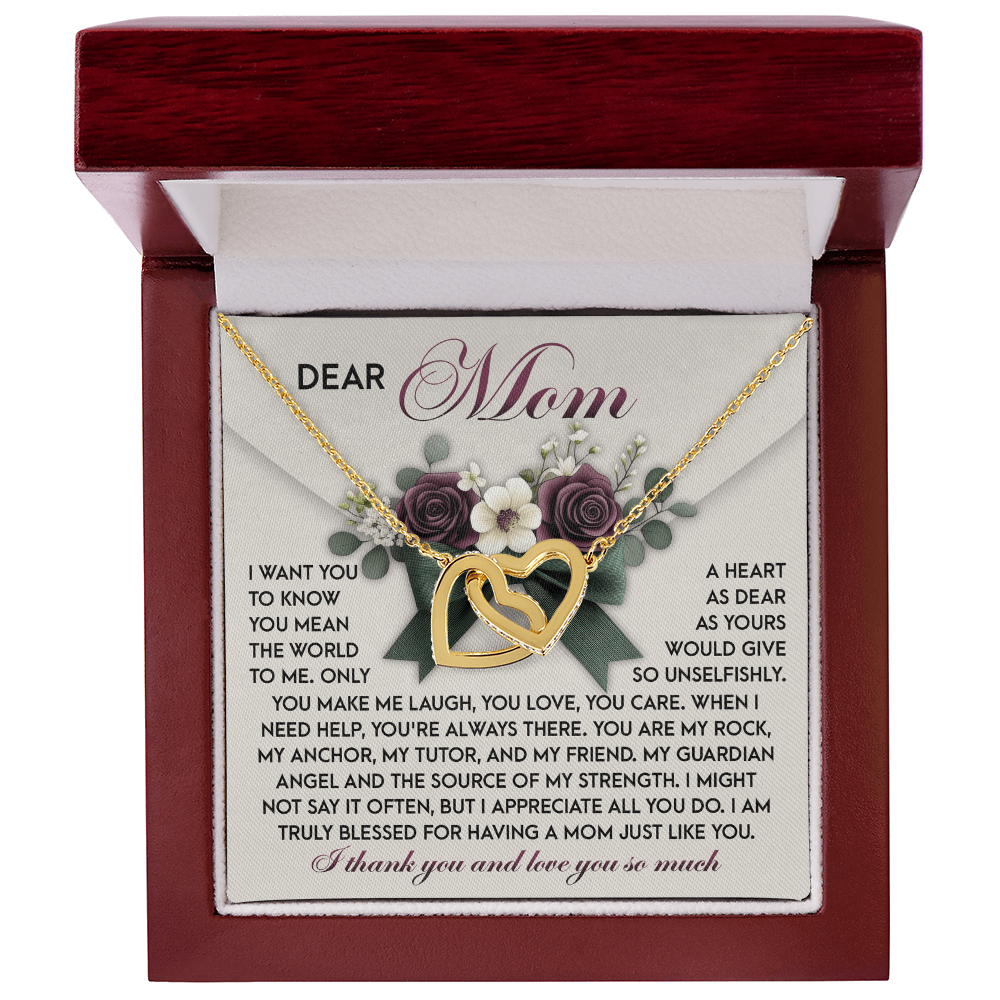 Dear Mom – You Are My Rock, My Guardian Angel, and My Friend – Heartfelt Gift of Gratitude - Mallard Moon Gift Shop
