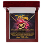 To My Mom - For All Your Tender Care- Heartfelt Mother's Day Necklace Gift