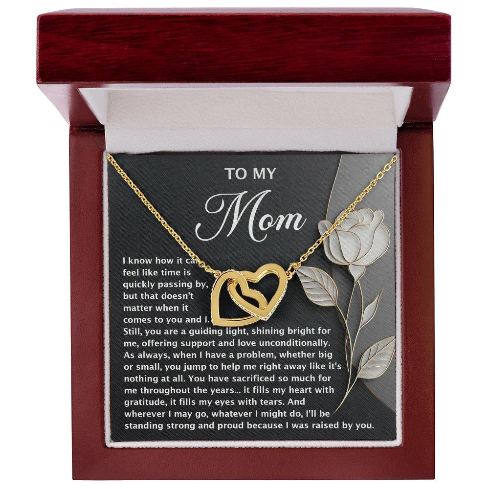 To My Mom – You Are a Guiding Light – Heartfelt Jewelry Gift with Deep Message of Gratitude