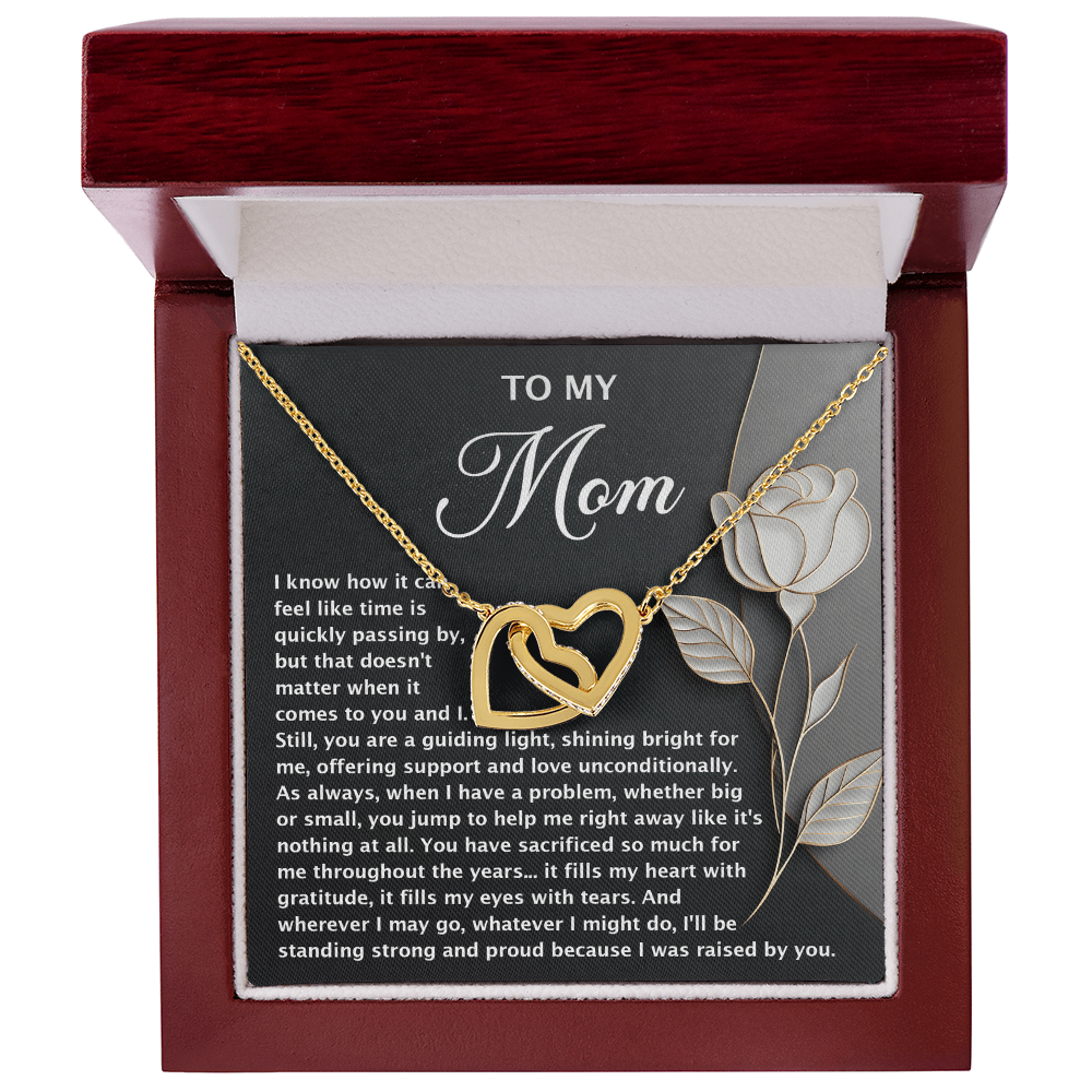 To My Mom – You Are a Guiding Light – Heartfelt Jewelry Gift with Deep Message of Gratitude - Mallard Moon Gift Shop
