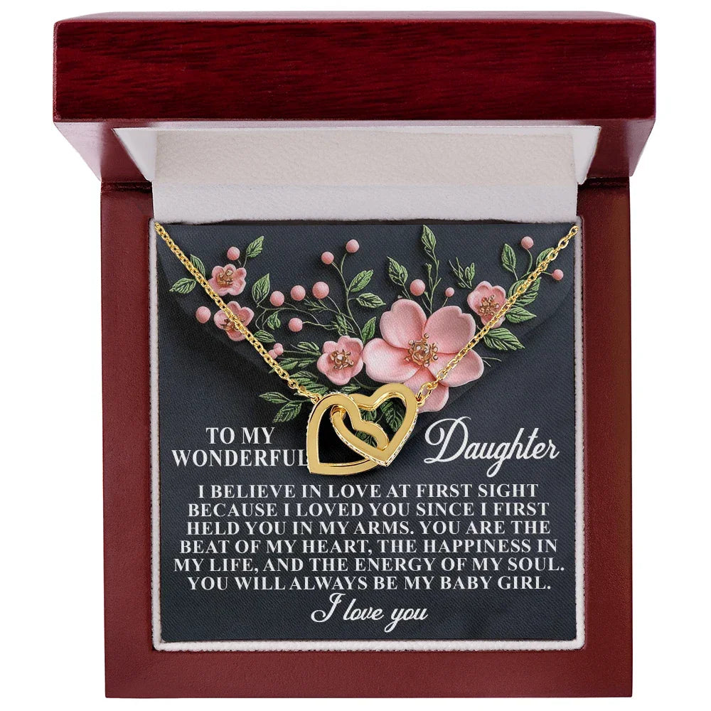 To My Wonderful Daughter – I Loved You Since I First Held You – Heartfelt Gift from Mom with Message Card