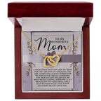 To My Wonderful Mom – You Are One in a Million – Heartfelt Necklace Gift with a Message of Love and Gratitude