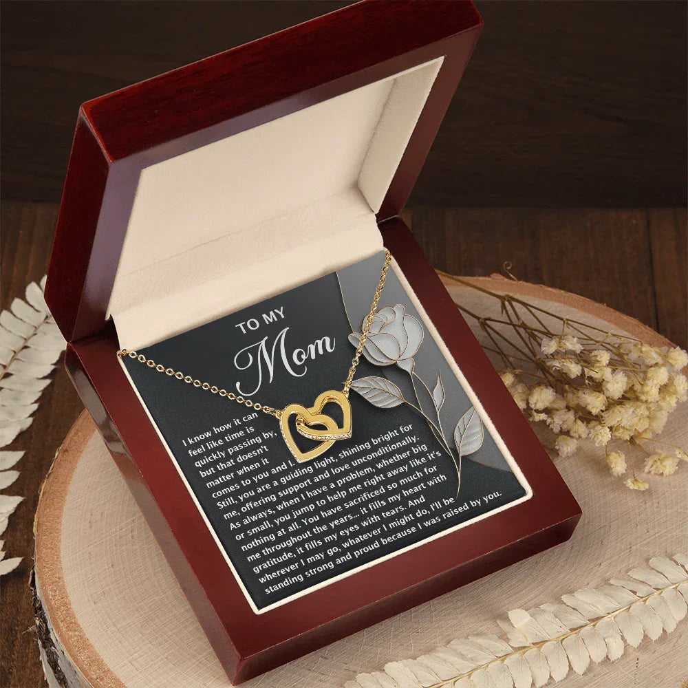 To My Mom – You Are a Guiding Light – Heartfelt Jewelry Gift with Deep Message of Gratitude
