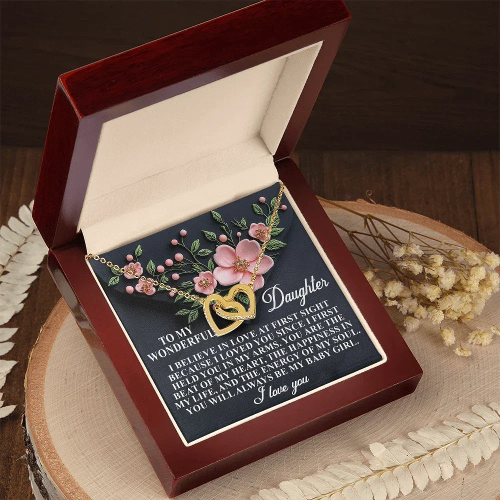 To My Wonderful Daughter – I Loved You Since I First Held You – Heartfelt Gift from Mom with Message Card