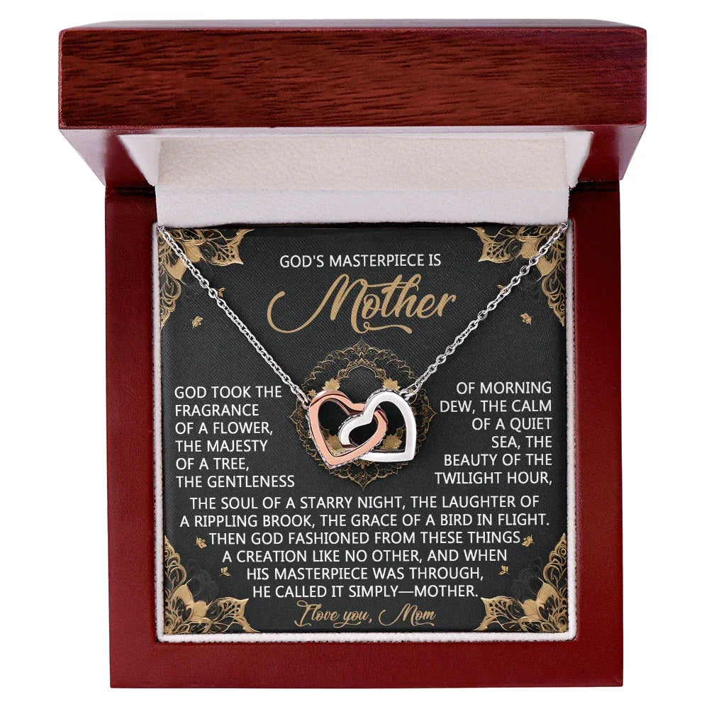 Mother - God's Masterpiece - Faith-Inspired Gift Celebrating the Beauty and Grace of Motherhood