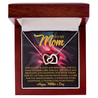 To My Mom - For All Your Tender Care- Heartfelt Mother's Day Necklace Gift - Mallard Moon Gift Shop