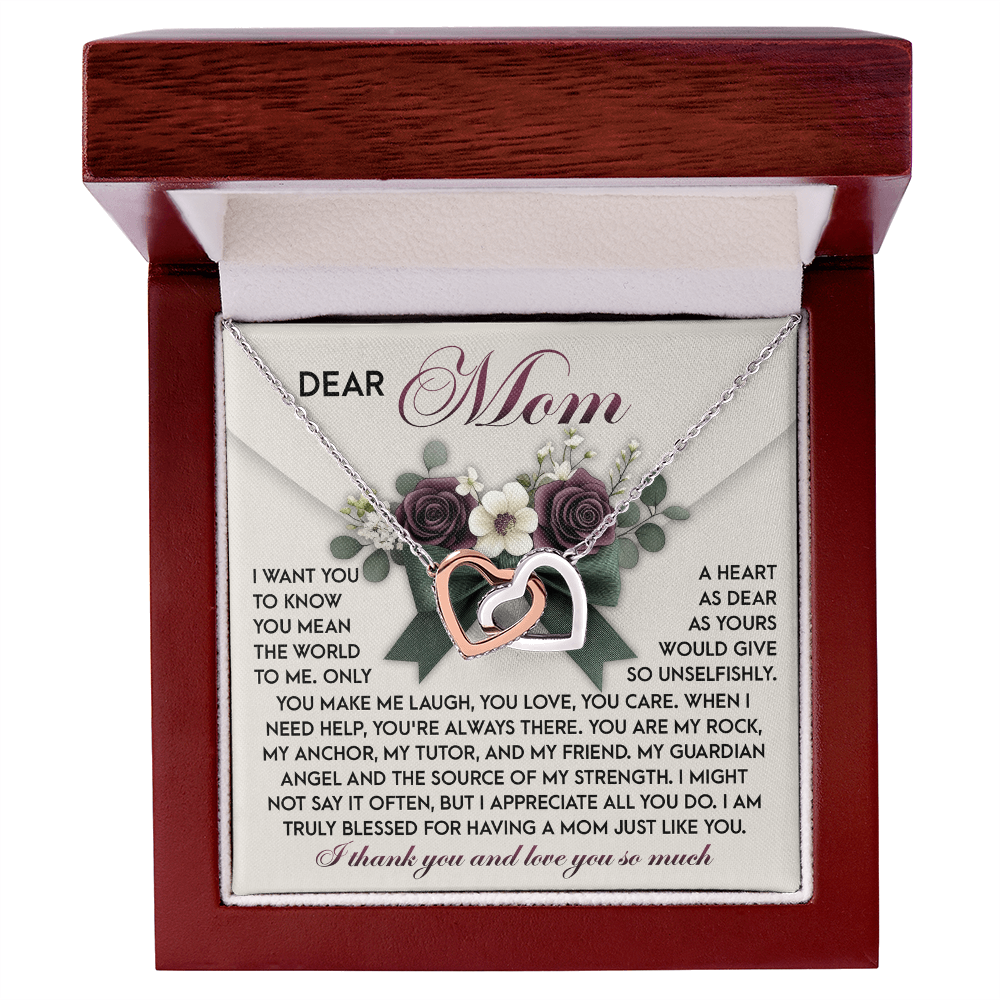 Dear Mom – You Are My Rock, My Guardian Angel, and My Friend – Heartfelt Gift of Gratitude - Mallard Moon Gift Shop