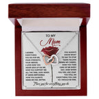 To My Mom - Everything You Do - Honest and Heartfelt Necklace Gift of Gratitude