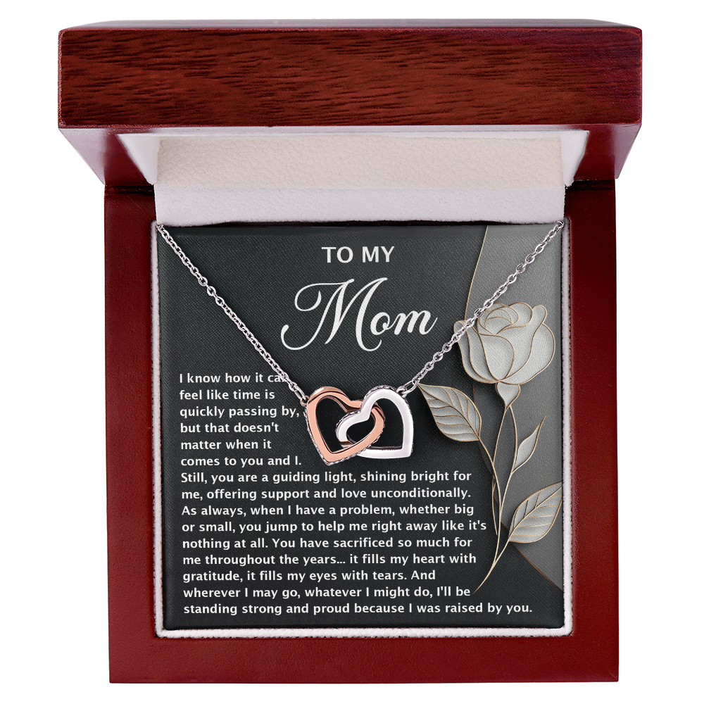 To My Mom – You Are a Guiding Light – Heartfelt Jewelry Gift with Deep Message of Gratitude - Mallard Moon Gift Shop