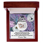 Gift for Mom-You Are Appreciated Interlocking Hearts Necklace