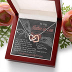 To My Mother-in-Law You are my Mother by Heart Pendant Necklace