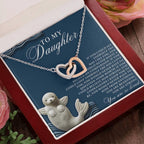 To My Daughter – A Gift of Love & Strength - Interlocking Hearts Jewelry