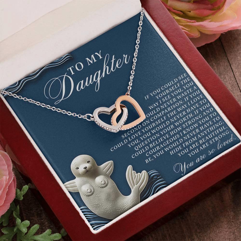 To My Daughter – A Gift of Love & Strength - Interlocking Hearts Jewelry