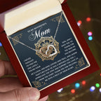 To My Boyfriend's Mom – Thank You for Trusting Me with a Piece of Your Heart – Elegant and Meaningful Necklace Gift