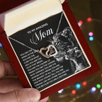 To My Amazing Mom – You Are the Wind in the Sails – Bold and Beautiful Tribute Mother's Day Birthday Necklace Gift